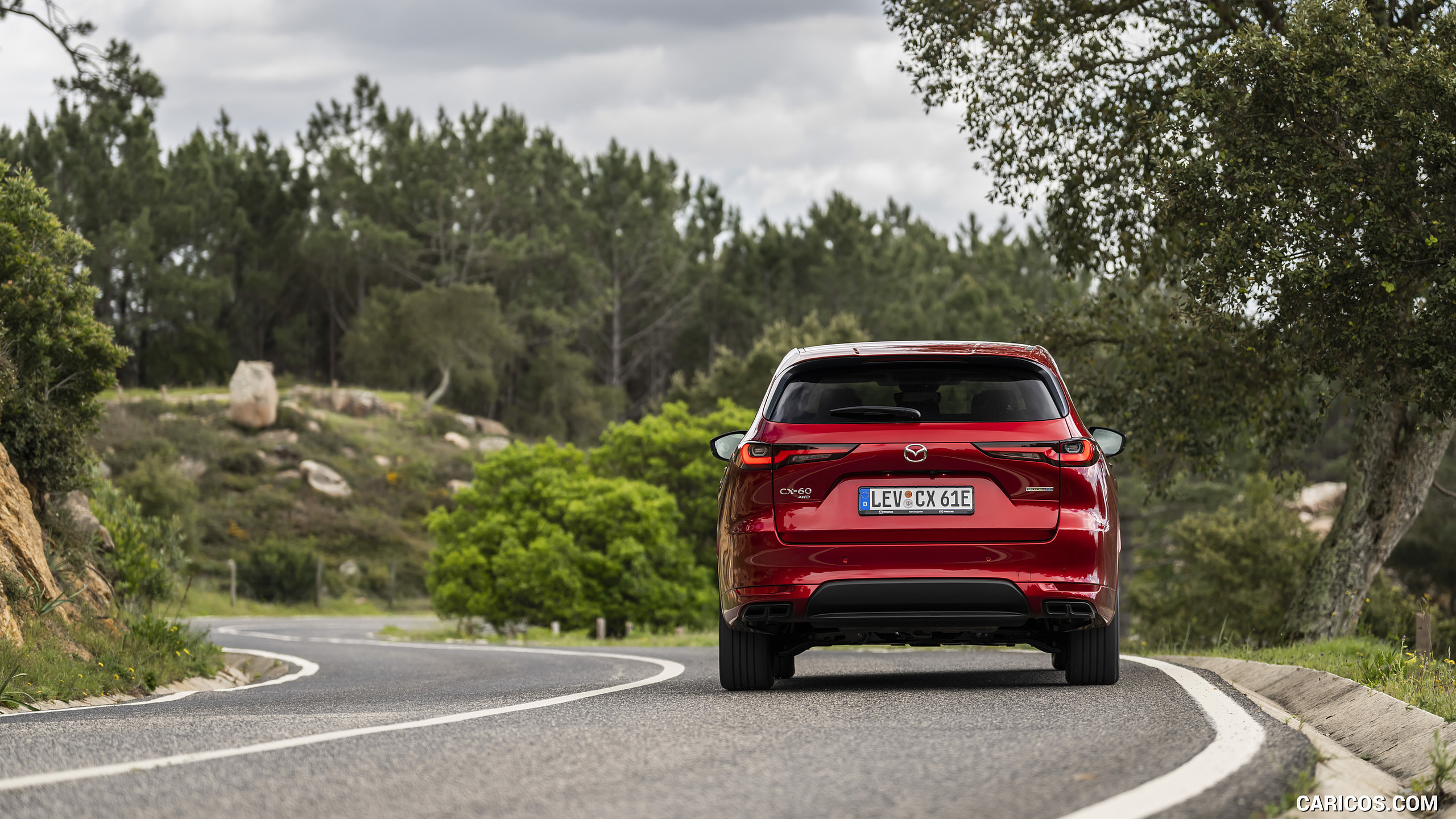 2023 Mazda CX-60 PHEV - Rear, #360 of 473