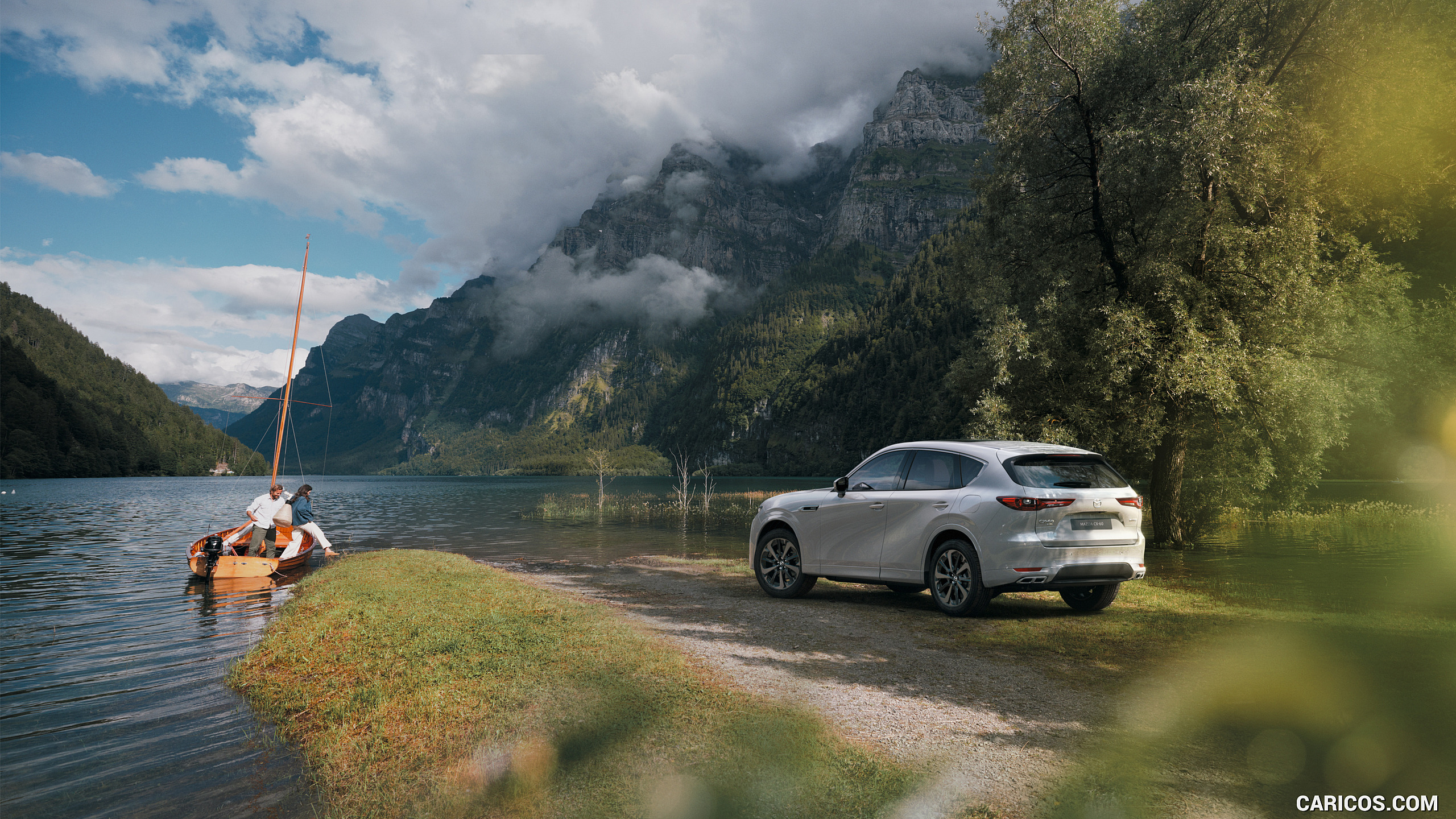 2023 Mazda CX-60 PHEV - Rear Three-Quarter, #4 of 473