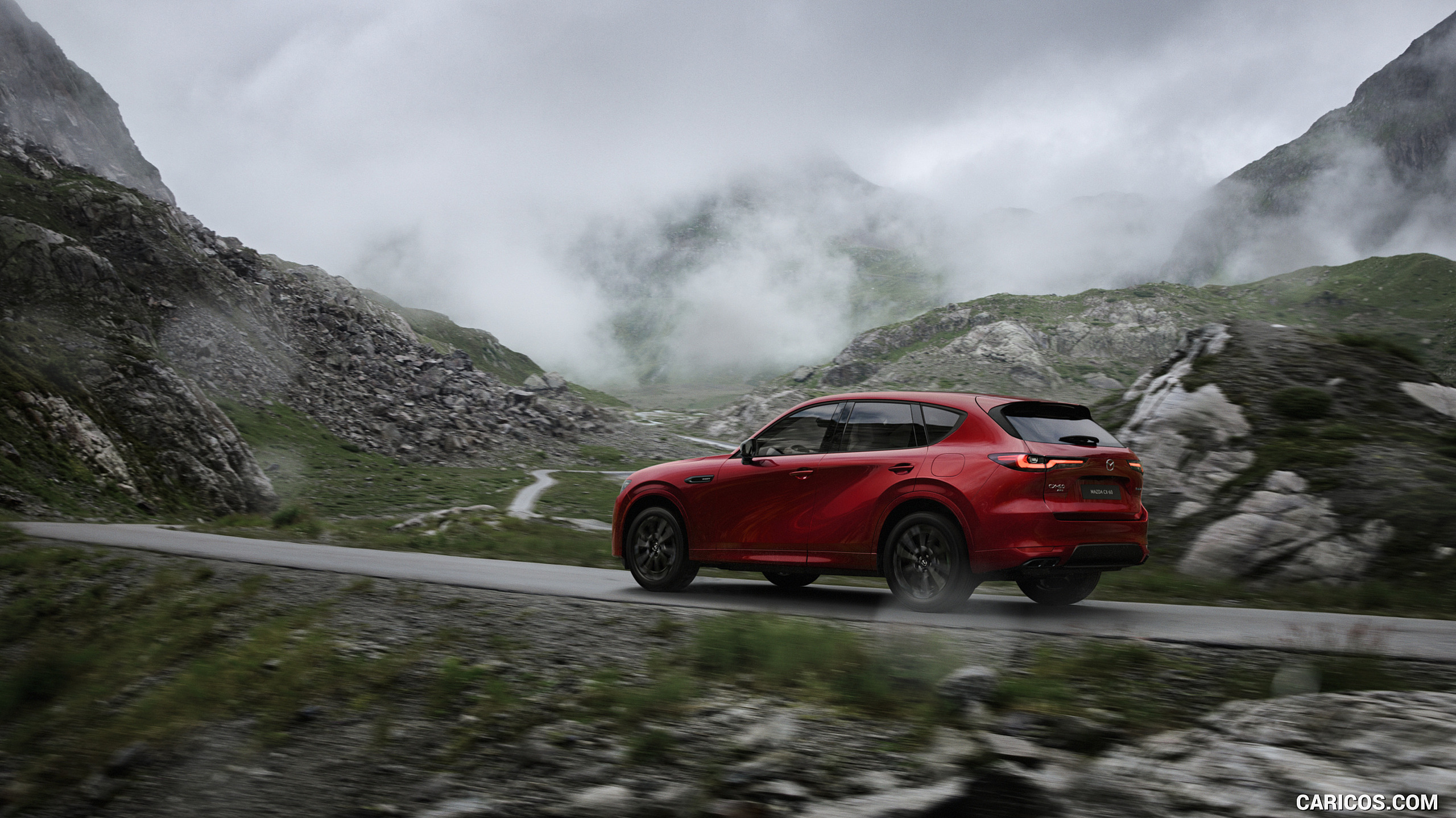 2023 Mazda CX-60 PHEV - Rear Three-Quarter, #14 of 473