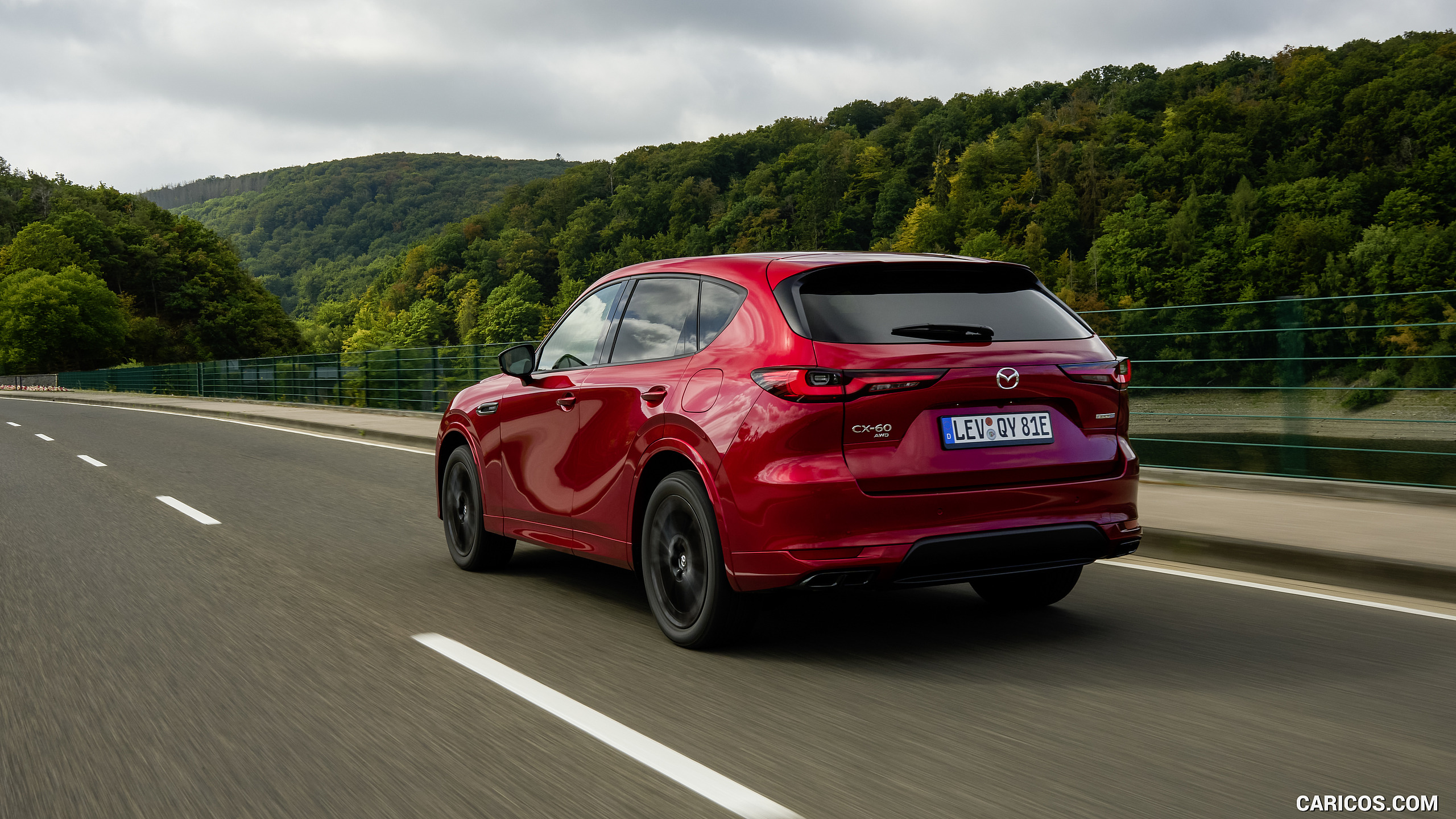 2023 Mazda CX-60 PHEV - Rear Three-Quarter, #170 of 473