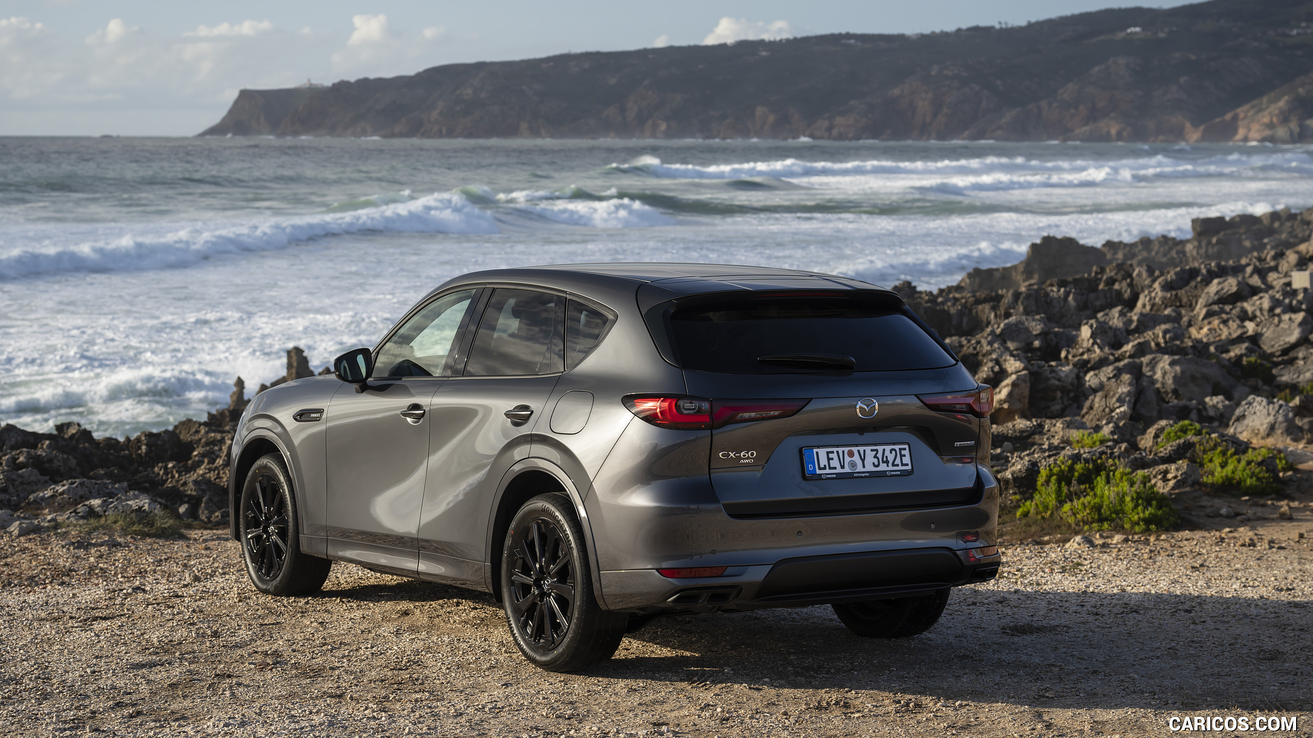 2023 Mazda CX-60 PHEV - Rear Three-Quarter, #301 of 473