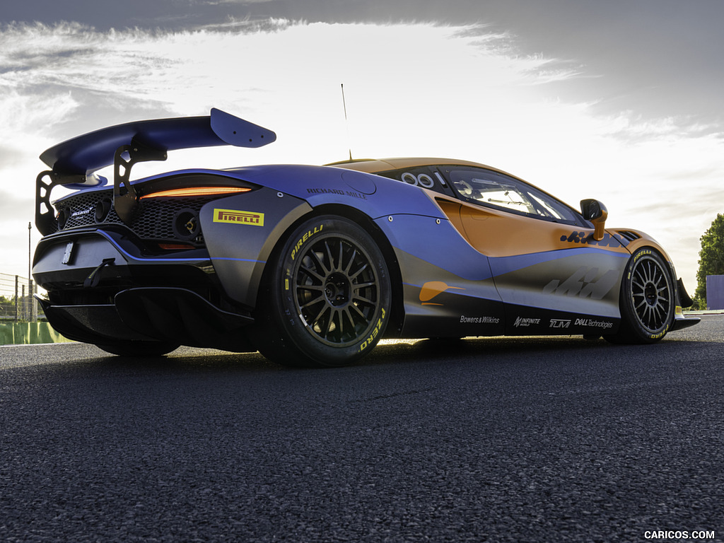 2023 McLaren Artura GT4 - Rear Three-Quarter