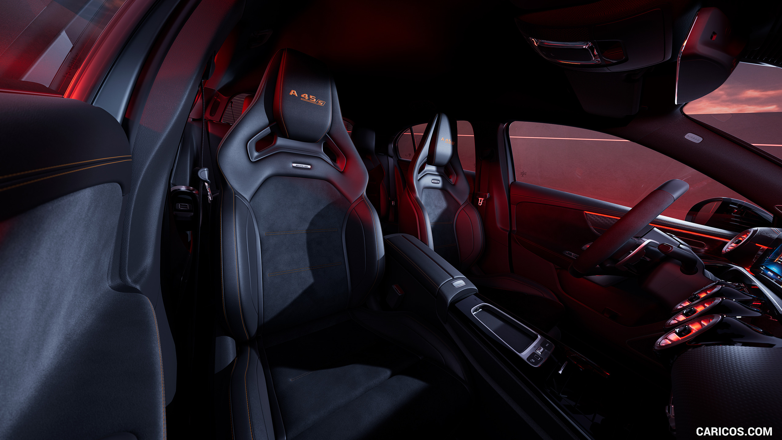 2023 Mercedes-AMG A 45 S 4MATIC+ - Interior, Seats, #9 of 9