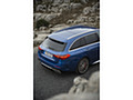 2023 Mercedes-AMG C 63 S E Performance Estate (Color: Spectral Blue Metallic) - Rear