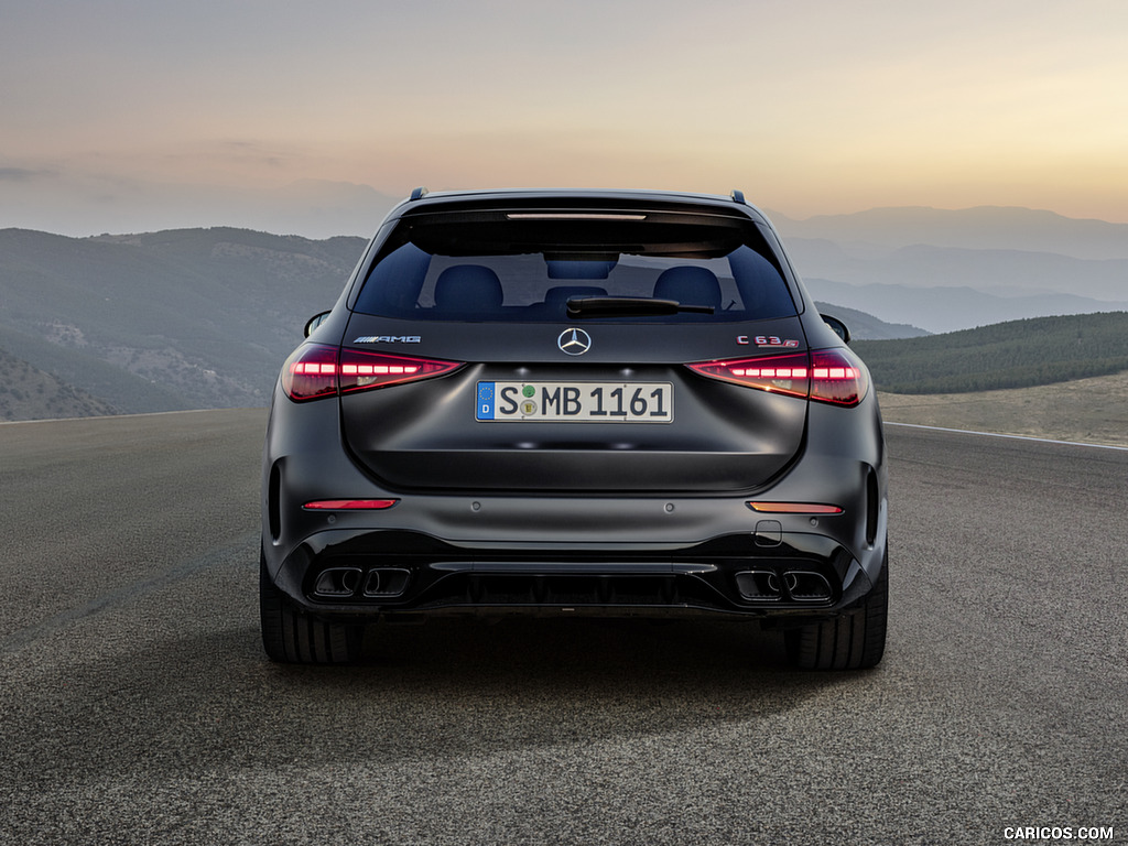 2023 Mercedes-AMG C 63 S E Performance Estate (Color: Graphite Grey Magno) - Rear