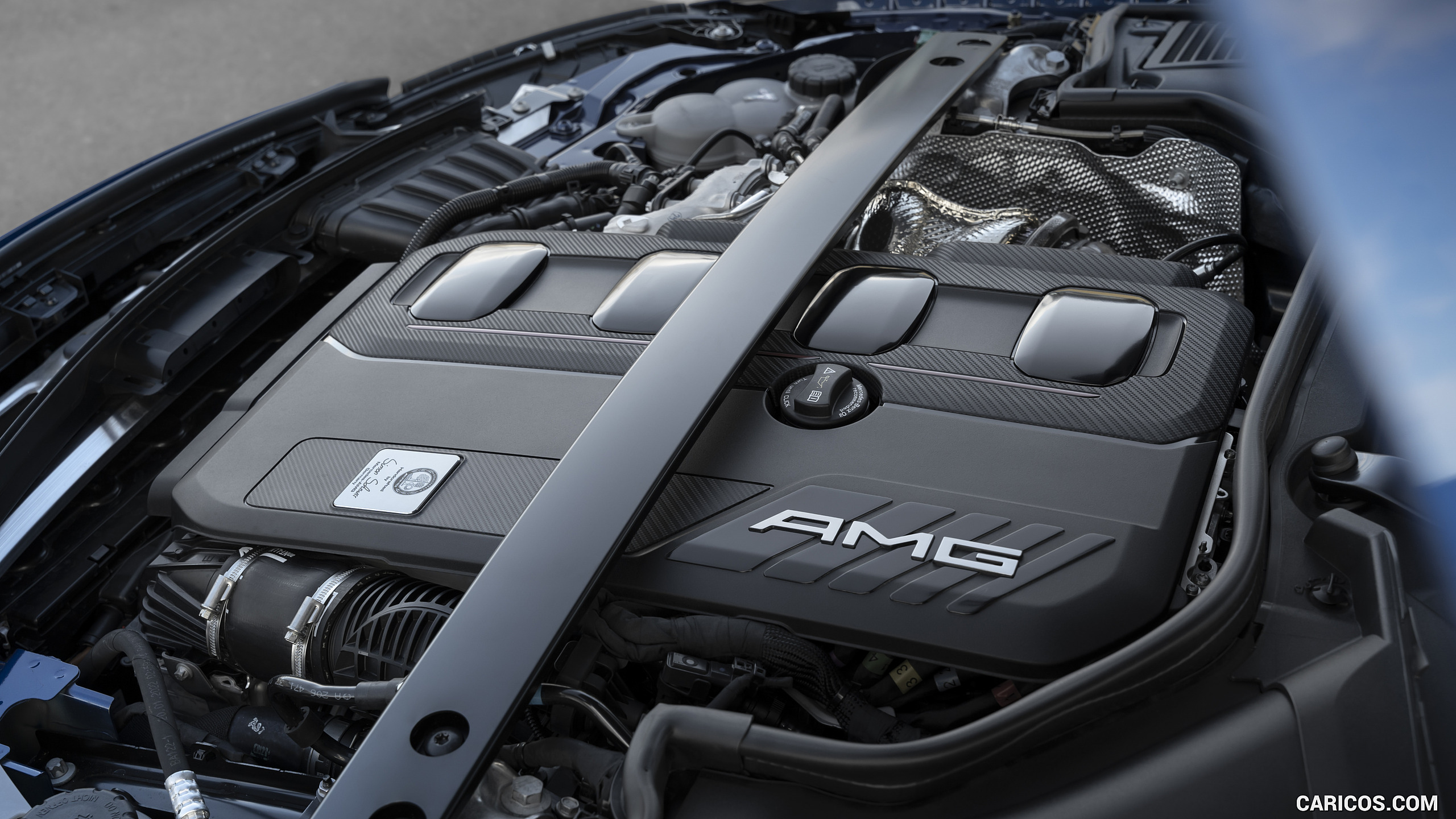 2023 Mercedes-AMG C 63 S E Performance Estate - Engine, #57 of 81