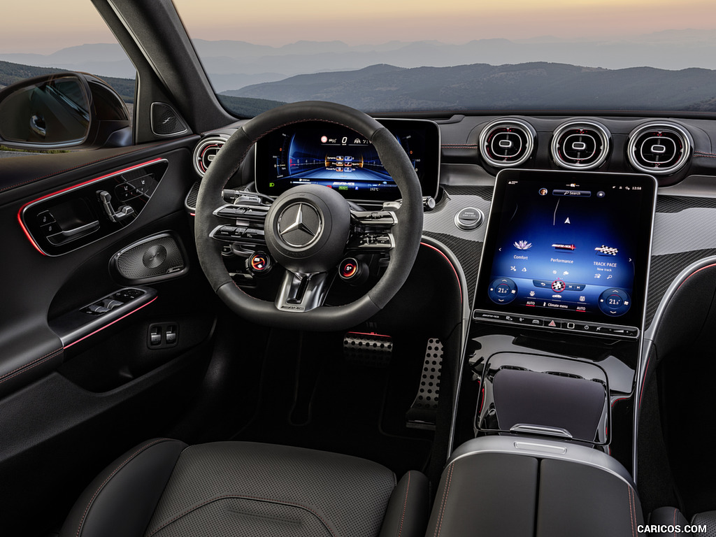 2023 Mercedes-AMG C 63 S E Performance Estate - Interior, Cockpit