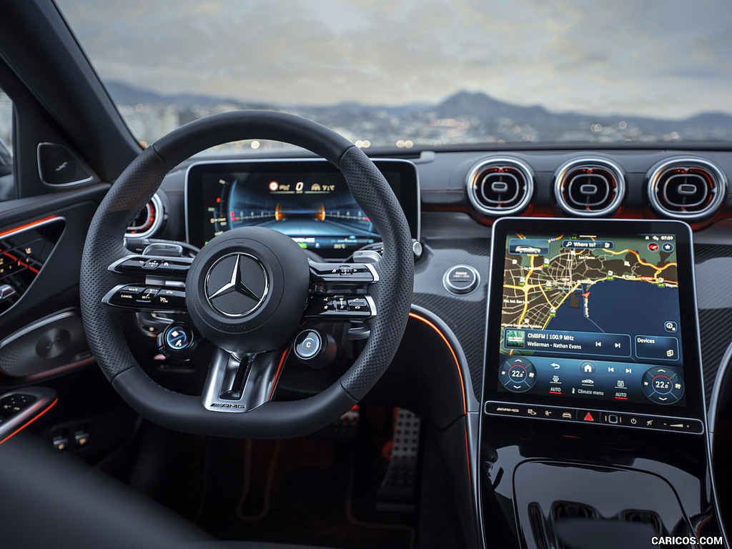 2023 Mercedes-AMG C 63 S E Performance Estate - Interior, Cockpit