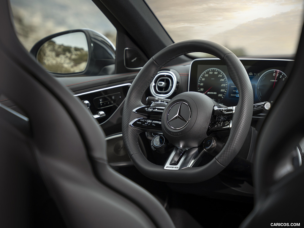 2023 Mercedes-AMG C 63 S E Performance Estate - Interior, Steering Wheel