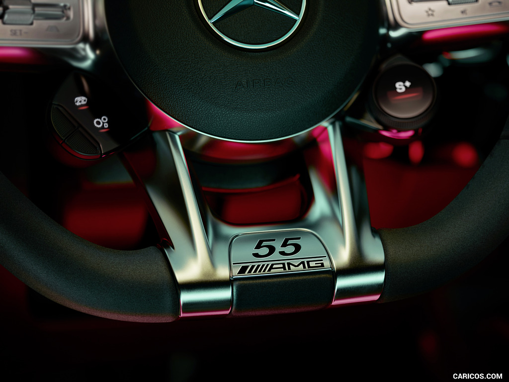 2023 Mercedes-AMG CLA 45 Edition 55 - Interior, Steering Wheel