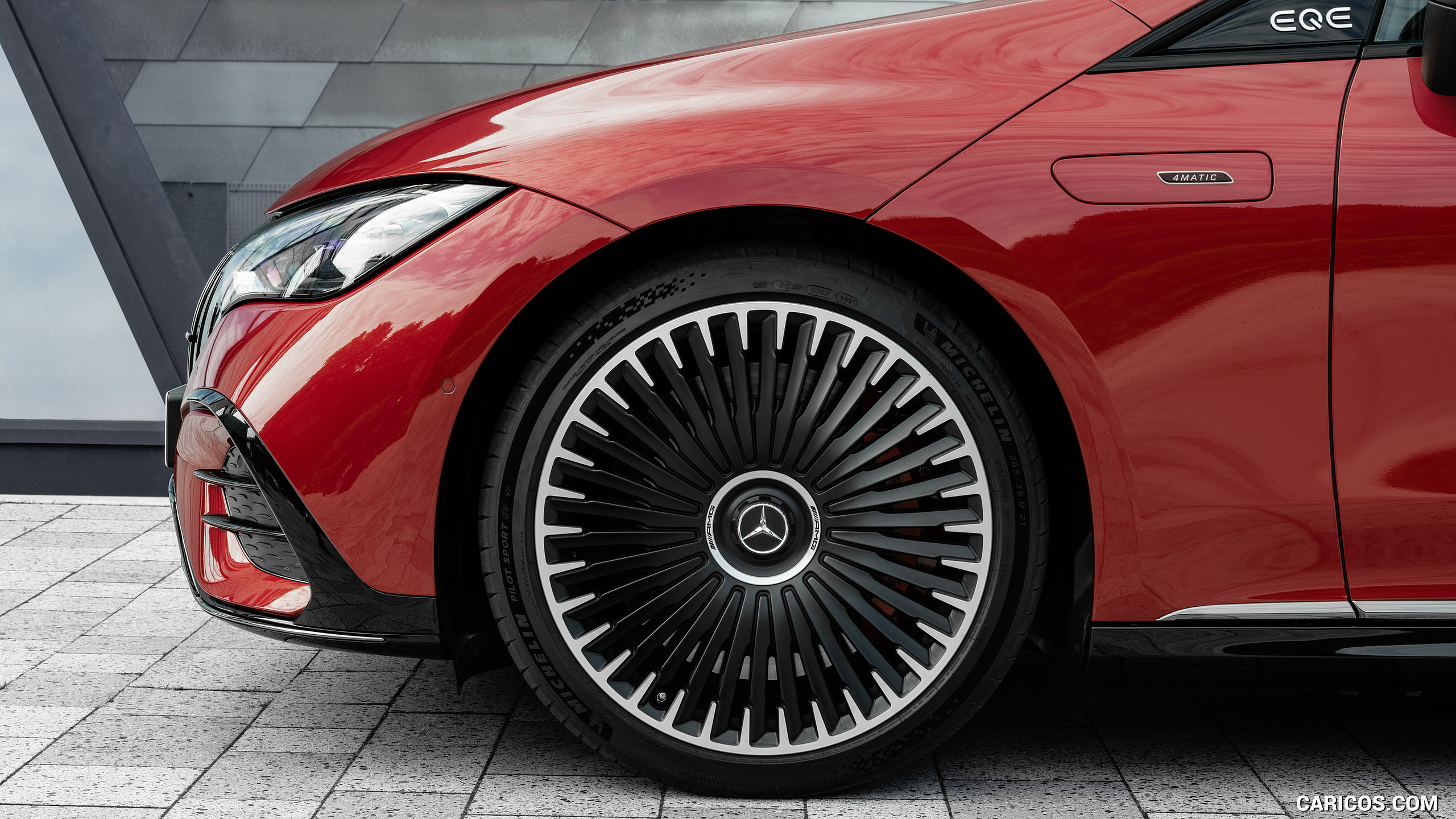 2023 Mercedes-AMG EQE 43 4MATIC (Color: MANUFAKTUR hyacinth red) - Wheel, #67 of 239
