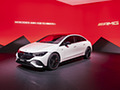 2023 Mercedes-AMG EQE 53 4MATIC+ (Color: Opalite White Bright) - Front Three-Quarter
