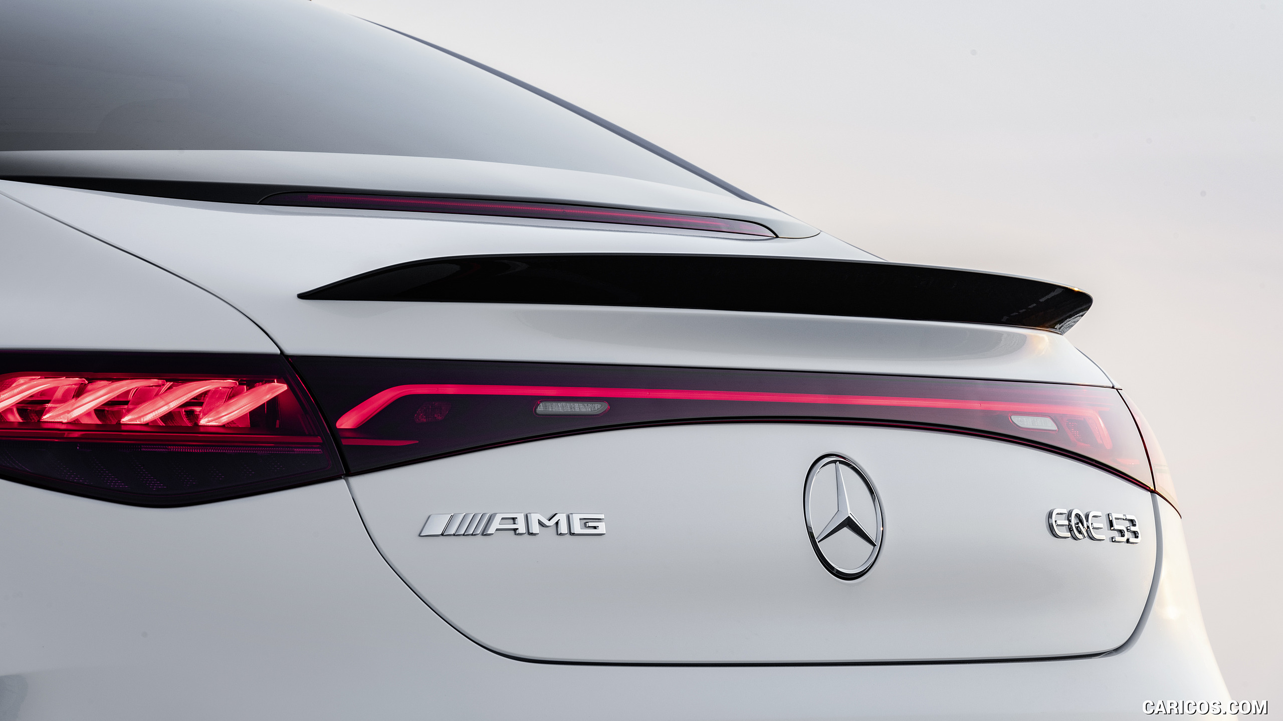 2023 Mercedes-AMG EQE 53 4MATIC+ (Color: Opalite White Bright) - Spoiler, #31 of 239