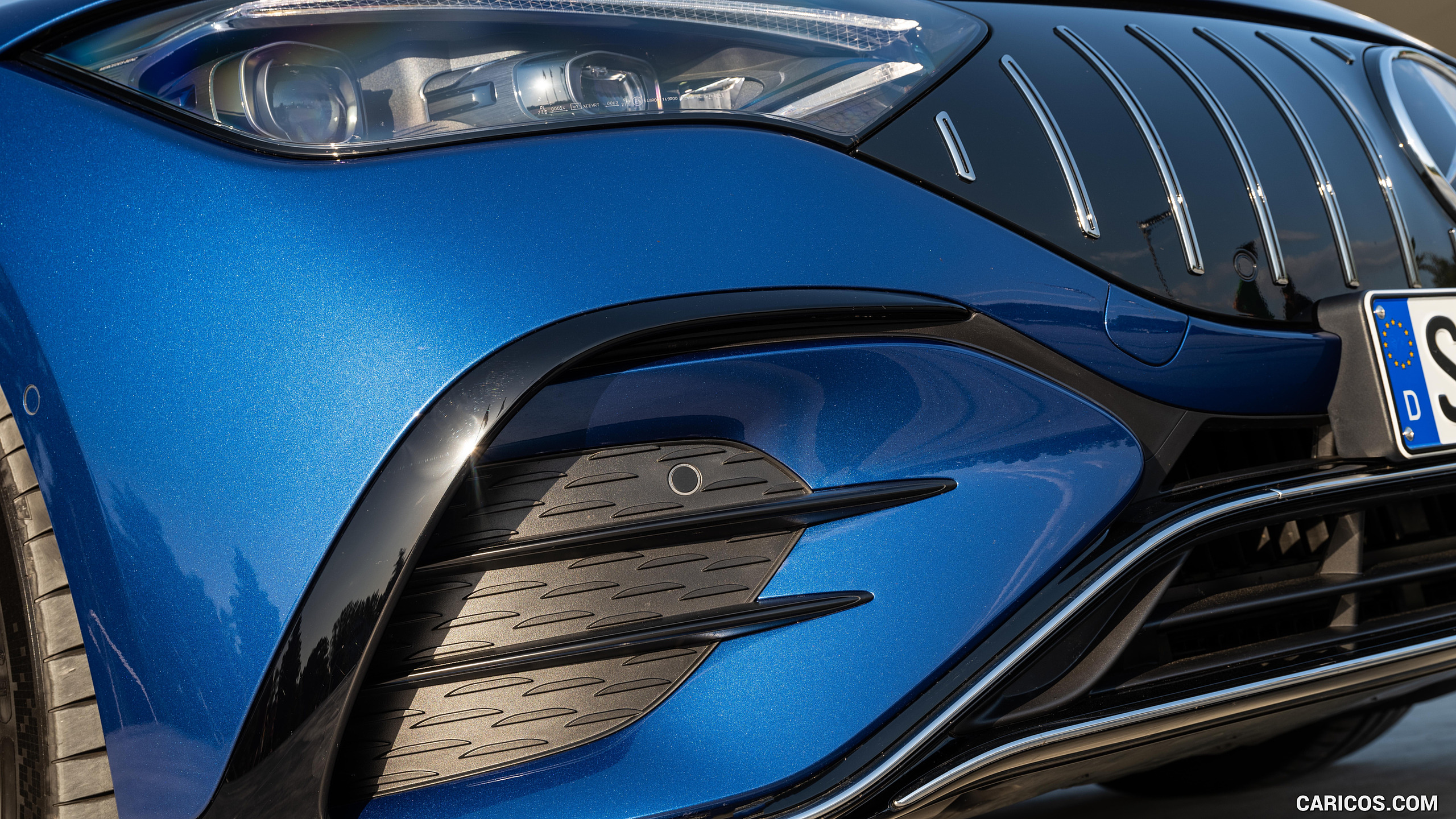 2023 Mercedes-AMG EQE 53 4MATIC+ (Color: Spectral Blue) - Detail, #209 of 239