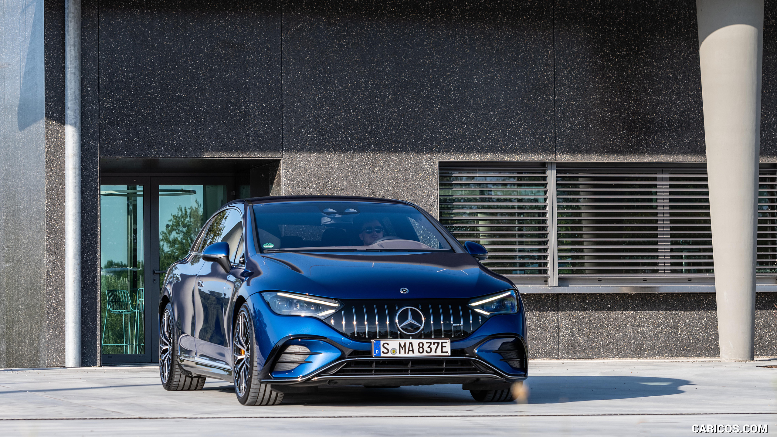 2023 Mercedes-AMG EQE 53 4MATIC+ (Color: Spectral Blue) - Front, #191 of 239
