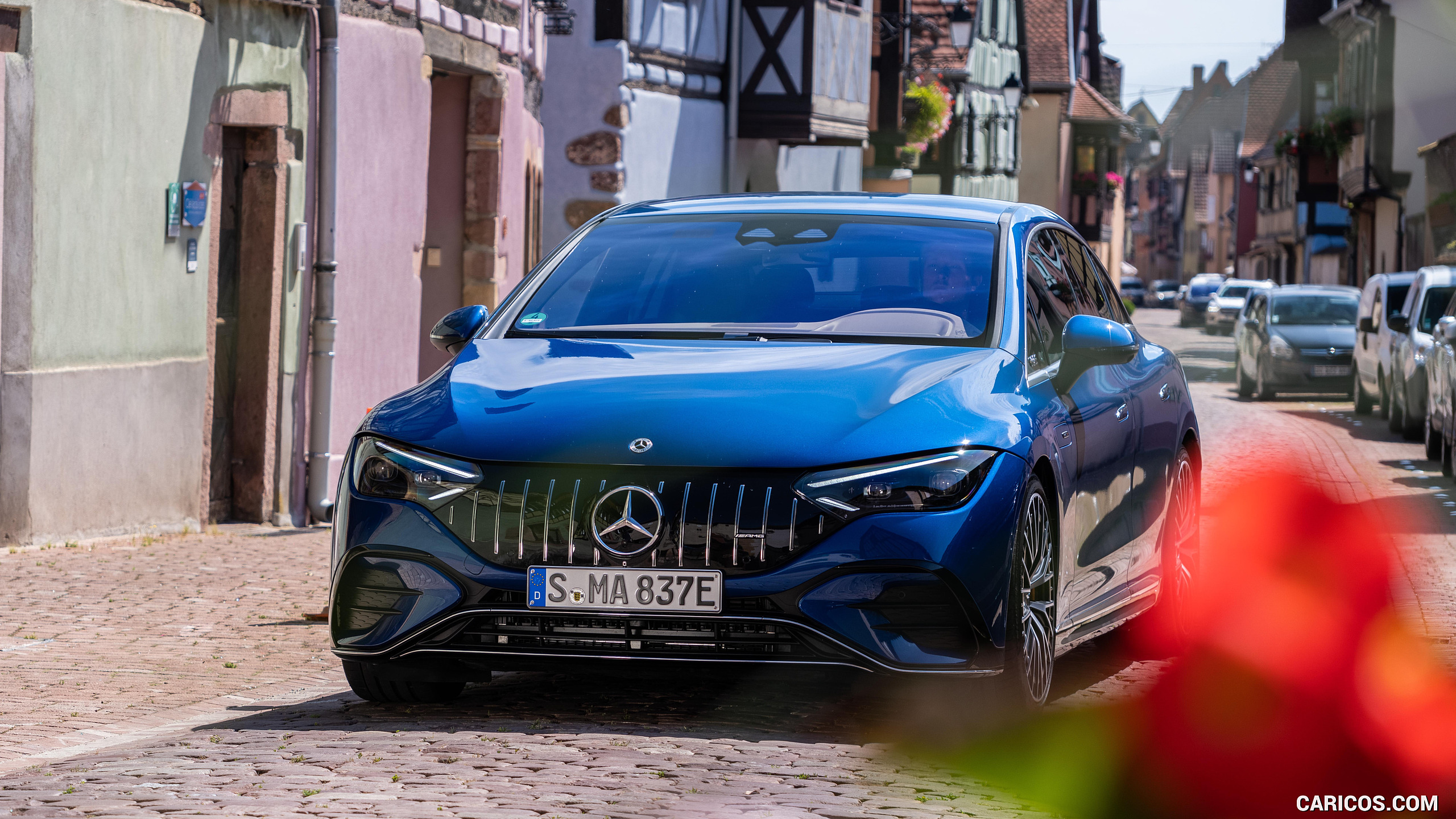 2023 Mercedes-AMG EQE 53 4MATIC+ (Color: Spectral Blue) - Front, #195 of 239