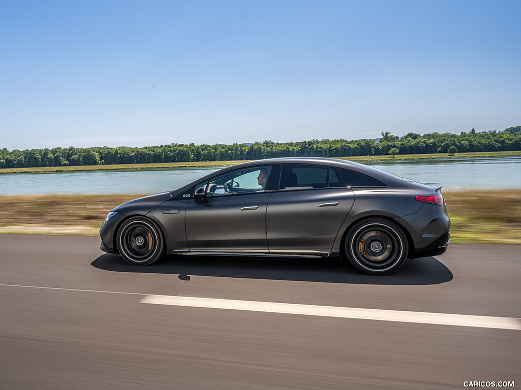 2023 Mercedes-AMG EQE 53 4MATIC+ (Color: MANUFAKTUR Graphite Grey Magno Matte) - Side