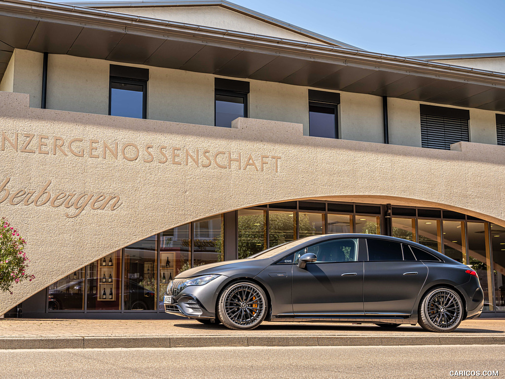 2023 Mercedes-AMG EQE 53 4MATIC+ (Color: MANUFAKTUR Graphite Grey Magno Matte) - Side