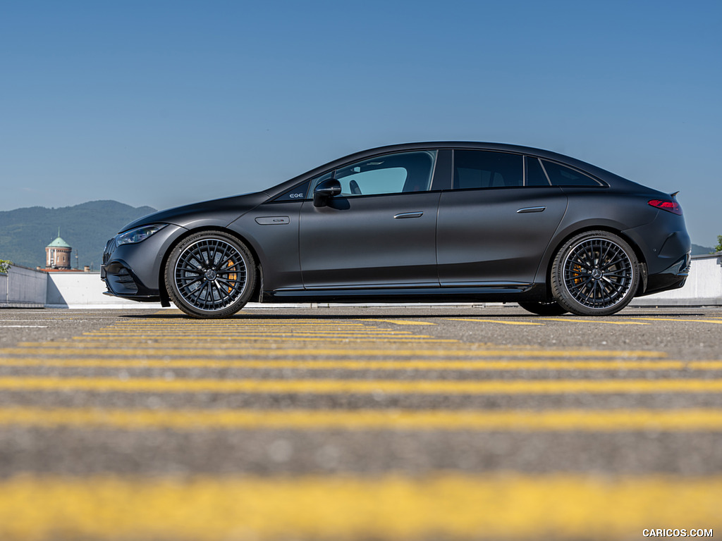 2023 Mercedes-AMG EQE 53 4MATIC+ (Color: MANUFAKTUR Graphite Grey Magno Matte) - Side