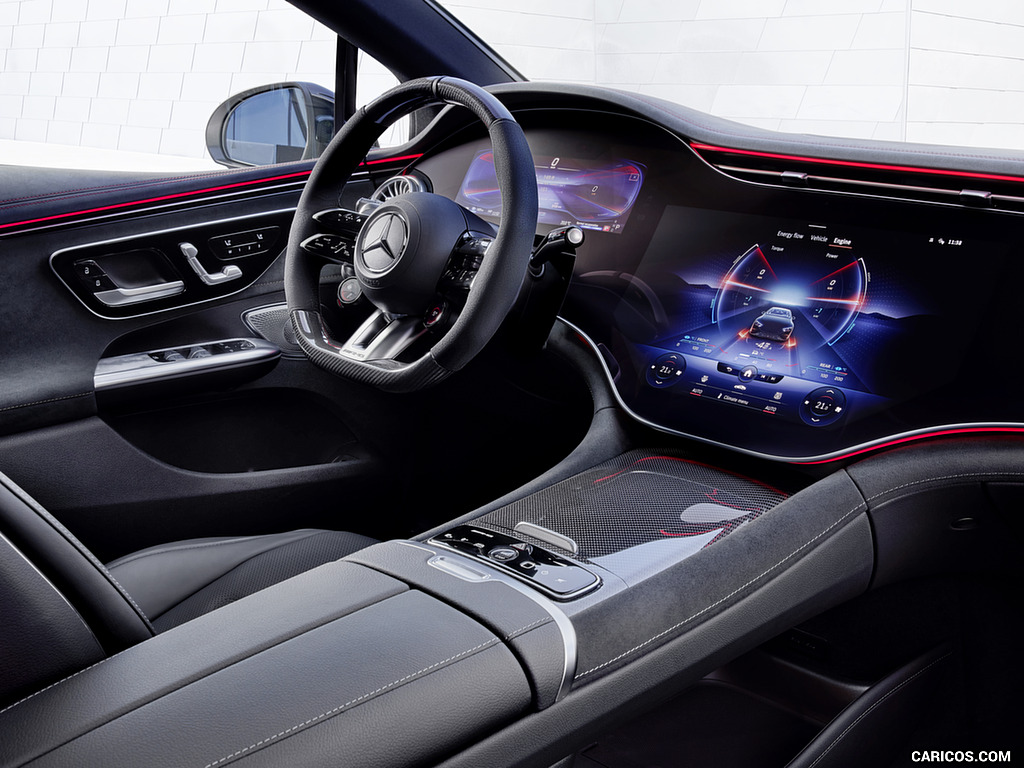 2023 Mercedes-AMG EQE 53 4MATIC+ (Color: Opalite White Bright) - Interior