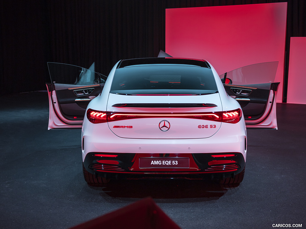 2023 Mercedes-AMG EQE 53 4MATIC+ (Color: Opalite White Bright) - Rear