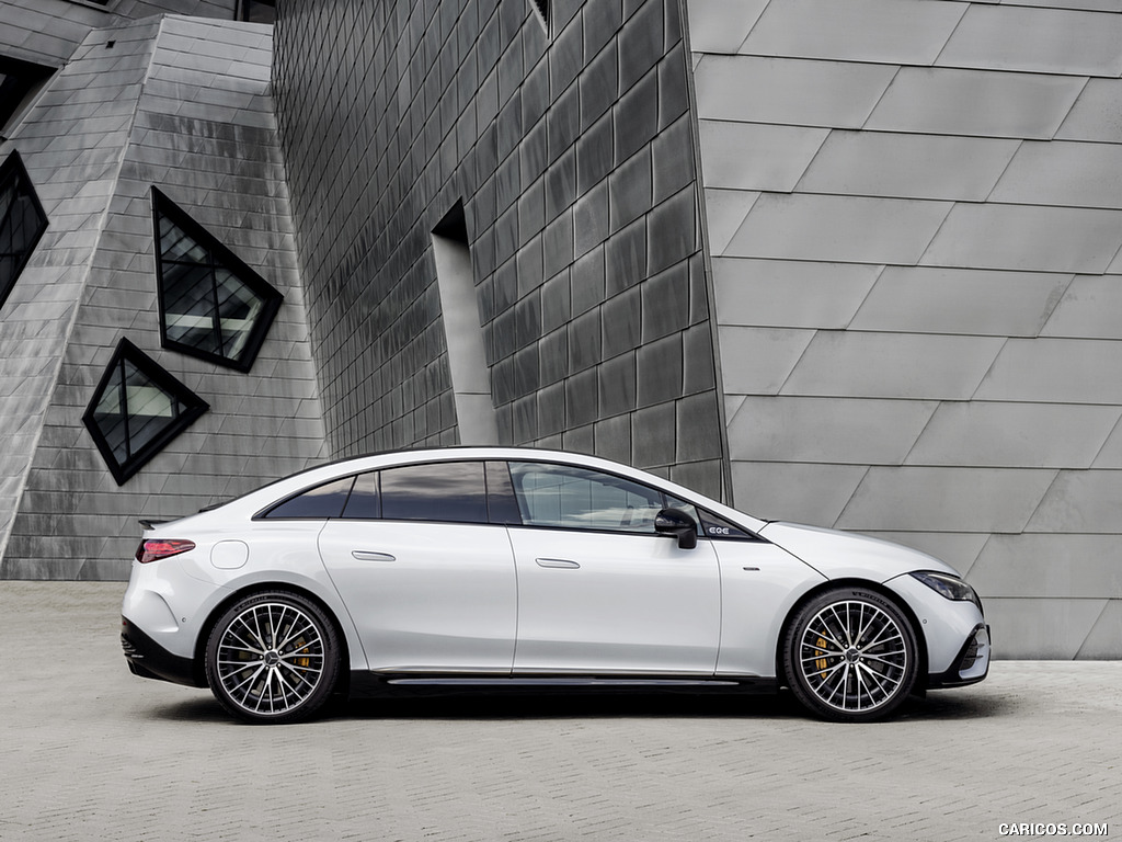 2023 Mercedes-AMG EQE 53 4MATIC+ (Color: Opalite White Bright) - Side