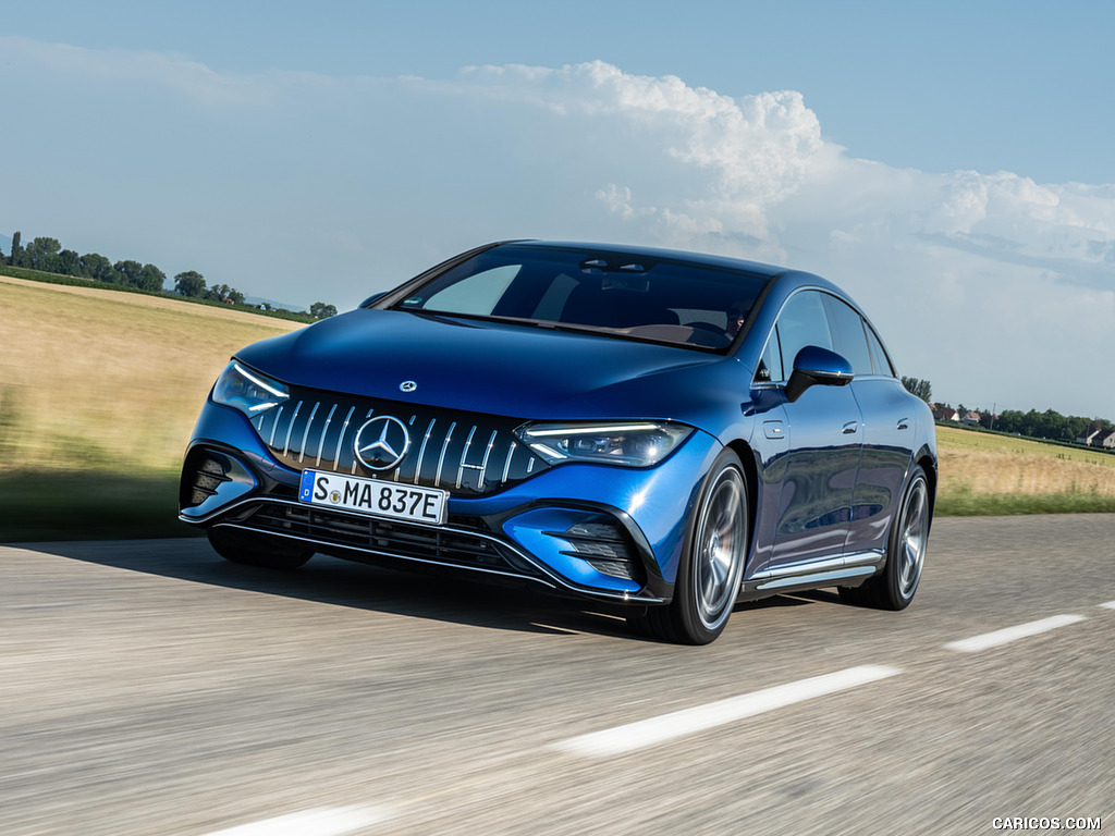 2023 Mercedes-AMG EQE 53 4MATIC+ (Color: Spectral Blue) - Front