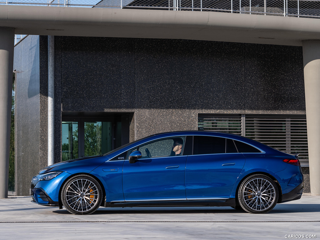 2023 Mercedes-AMG EQE 53 4MATIC+ (Color: Spectral Blue) - Side