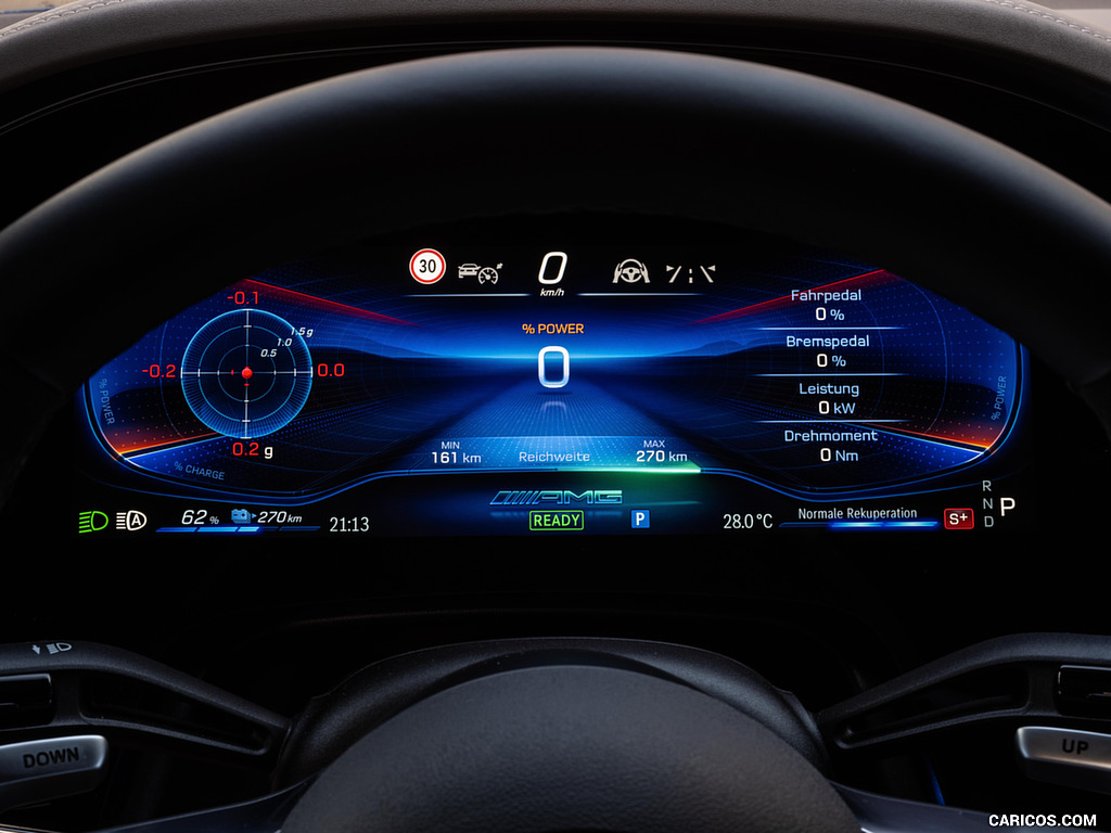 2023 Mercedes-AMG EQE 53 4MATIC+ - Digital Instrument Cluster