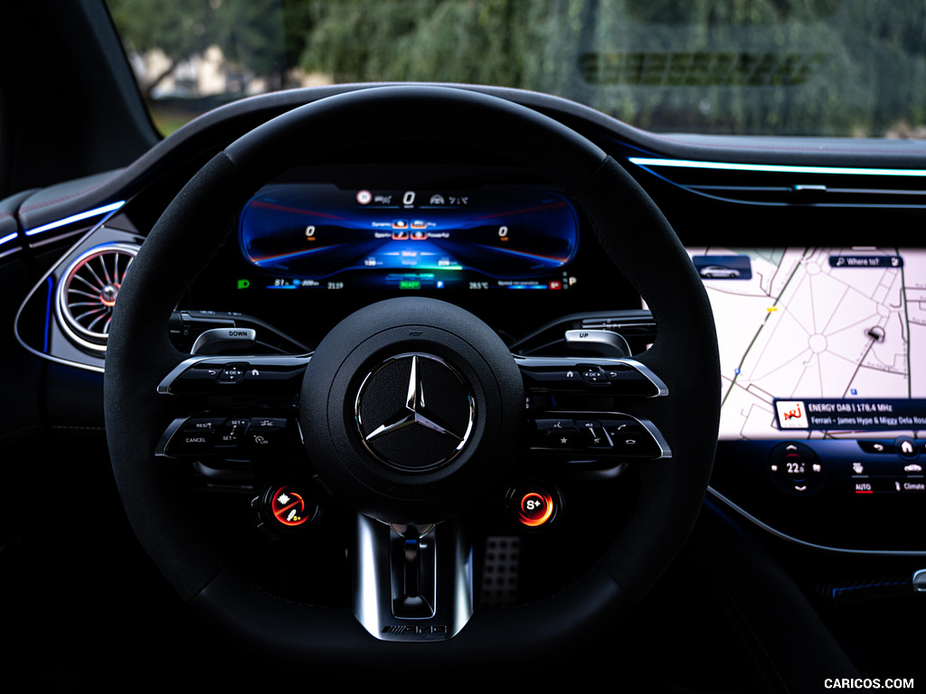 2023 Mercedes-AMG EQE 53 4MATIC+ - Interior, Steering Wheel