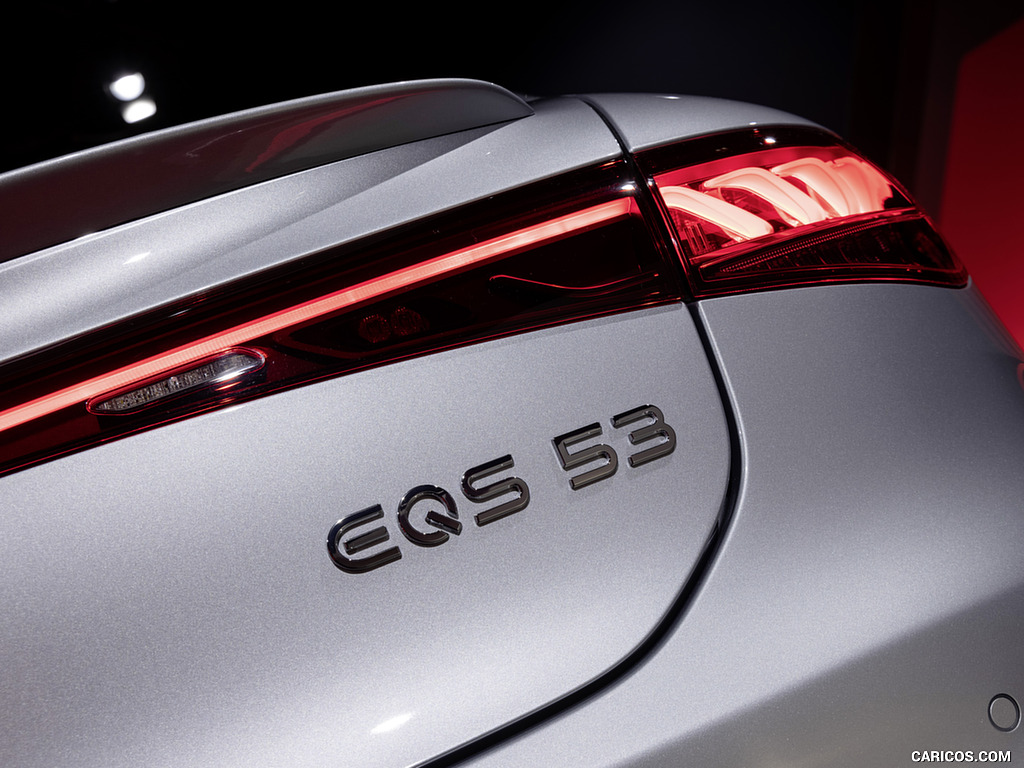 2023 Mercedes-AMG EQS 53 4MATIC+ (Color: High-Tech Silver) - Badge