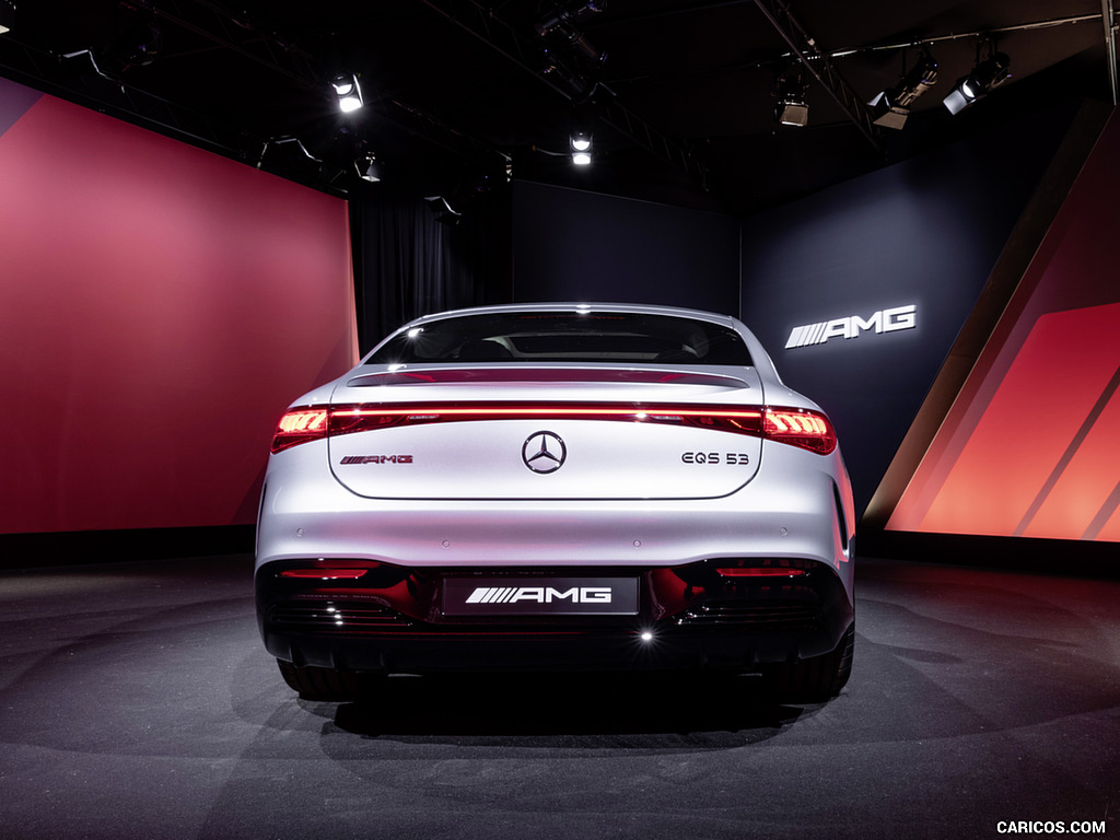 2023 Mercedes-AMG EQS 53 4MATIC+ (Color: High-Tech Silver) - Rear