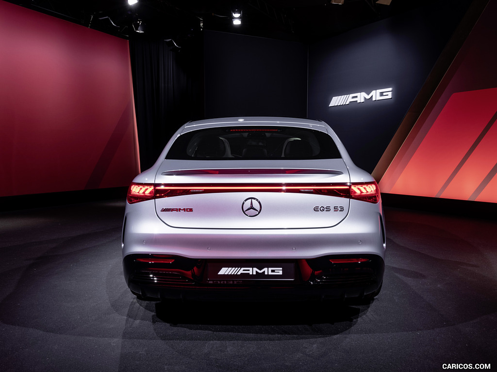 2023 Mercedes-AMG EQS 53 4MATIC+ (Color: High-Tech Silver) - Rear