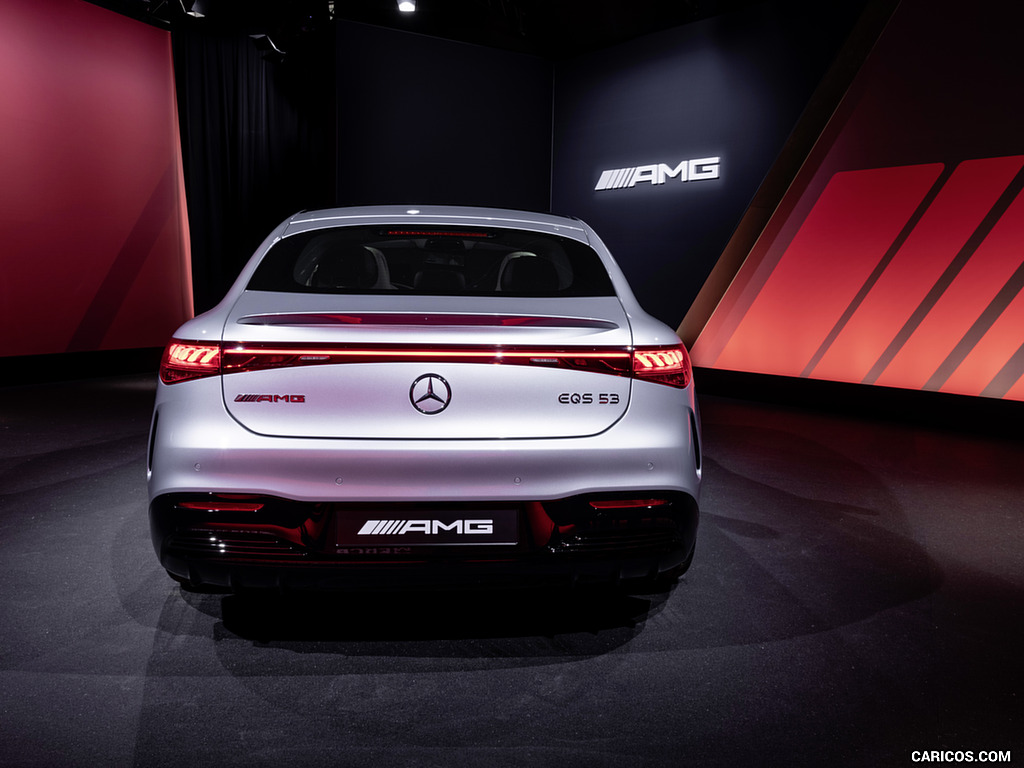 2023 Mercedes-AMG EQS 53 4MATIC+ (Color: High-Tech Silver) - Rear