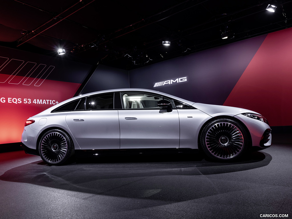 2023 Mercedes-AMG EQS 53 4MATIC+ (Color: High-Tech Silver) - Side