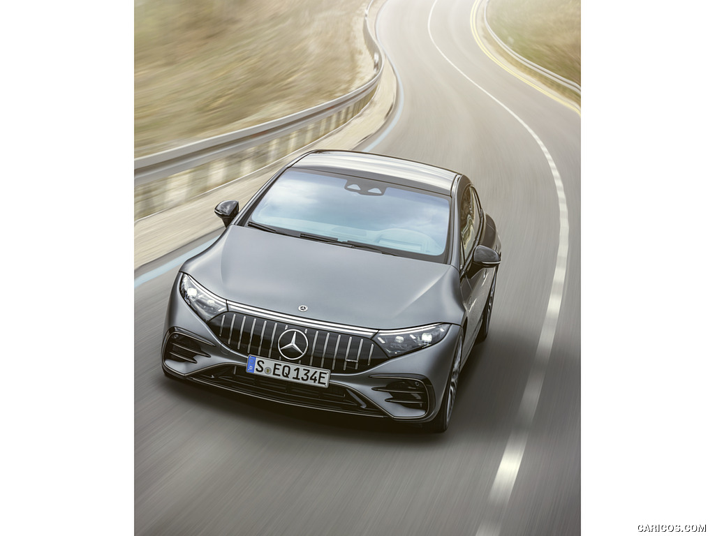 2023 Mercedes-AMG EQS 53 4MATIC+ (Color: Selenite Grey Magno) - Front