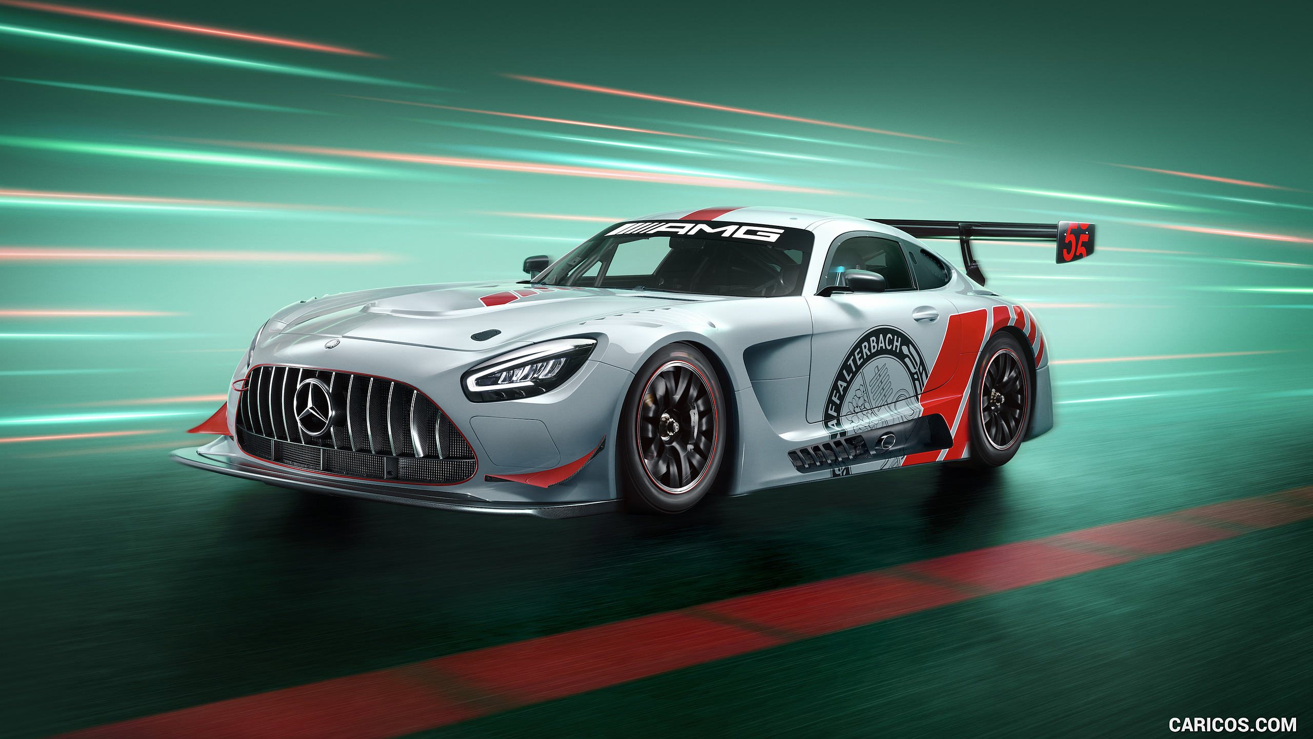 2023 Mercedes-AMG GT3 Edition 55 - Front Three-Quarter, #1 of 7