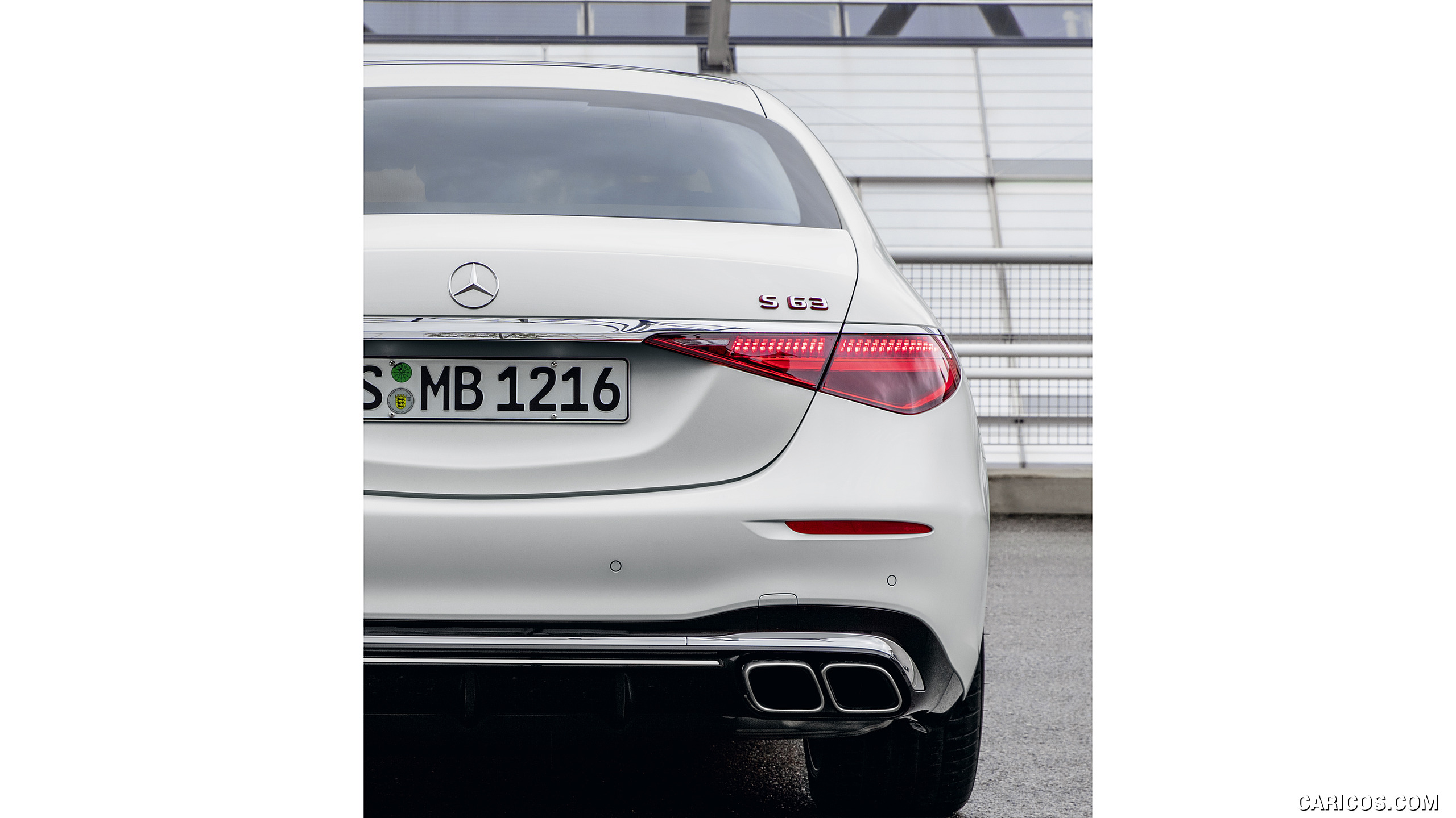 2023 Mercedes-AMG S 63 E PERFORMANCE (Color: MANUFAKTUR Cashmere White Magno) - Tail Light, #34 of 163
