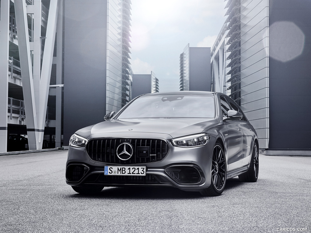 2023 Mercedes-AMG S 63 E PERFORMANCE (Color: MANUFAKTUR Selenite Grey Magno) - Front