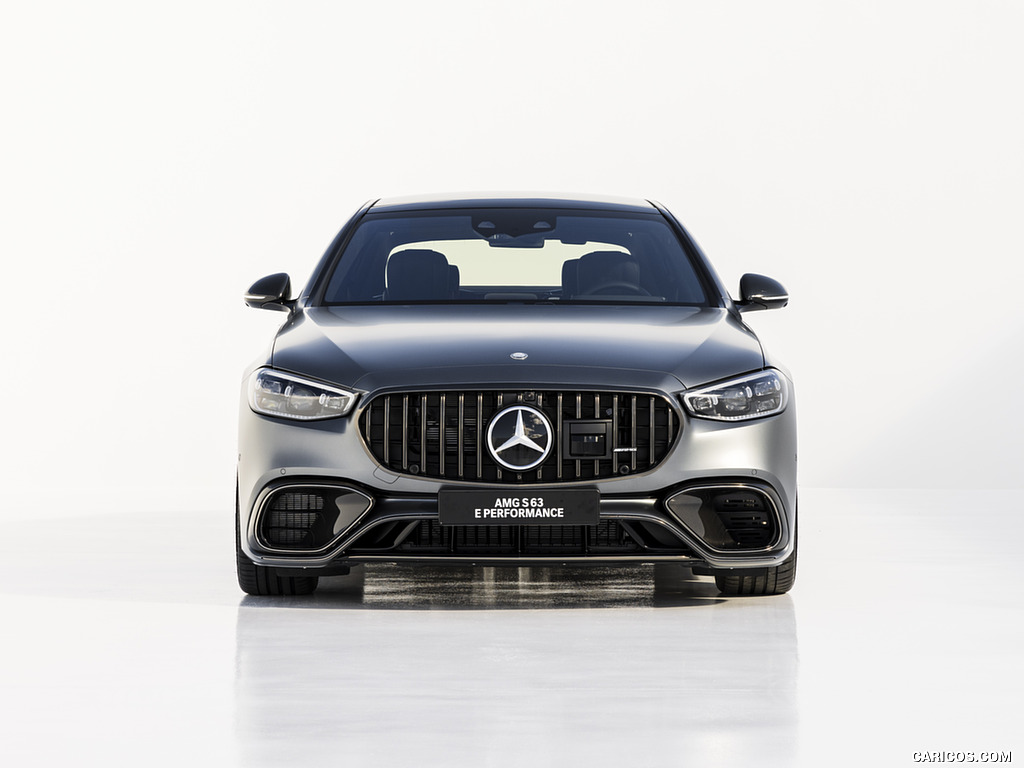 2023 Mercedes-AMG S 63 E PERFORMANCE (Color: MANUFAKTUR Selenite Grey Magno) - Front