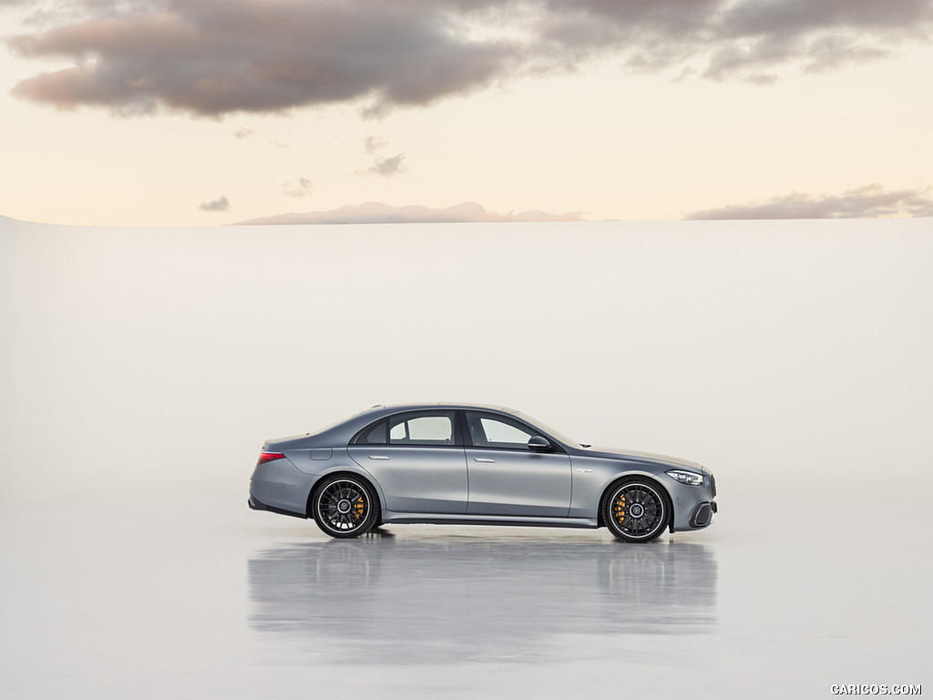 2023 Mercedes-AMG S 63 E PERFORMANCE (Color: MANUFAKTUR Selenite Grey Magno) - Side