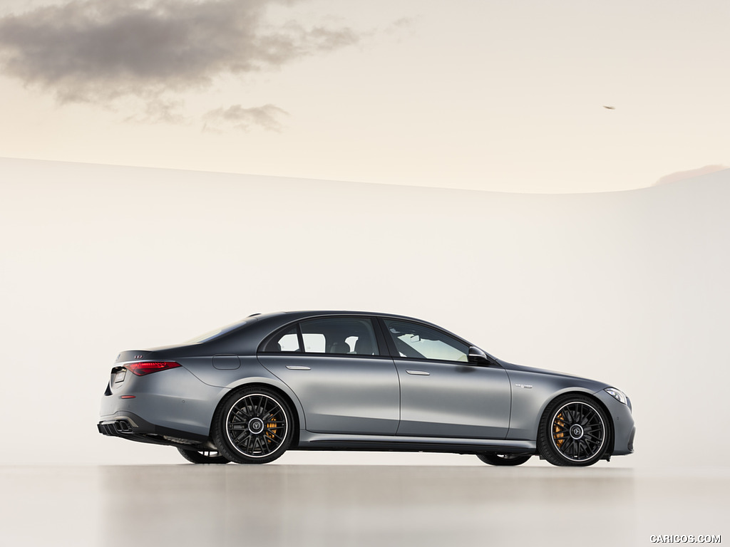 2023 Mercedes-AMG S 63 E PERFORMANCE (Color: MANUFAKTUR Selenite Grey Magno) - Side