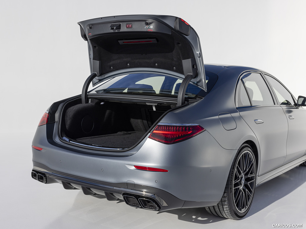 2023 Mercedes-AMG S 63 E PERFORMANCE (Color: MANUFAKTUR Selenite Grey Magno) - Trunk