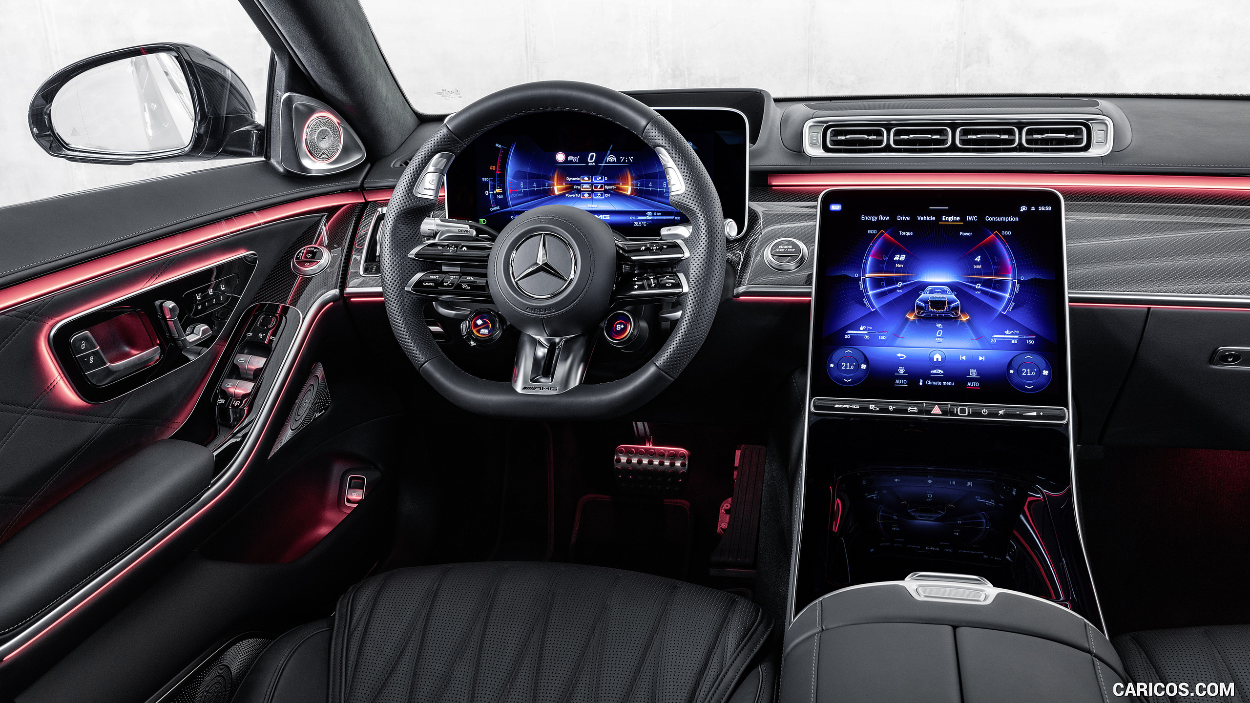 2023 Mercedes-AMG S 63 E PERFORMANCE - Interior, Cockpit, #58 of 163