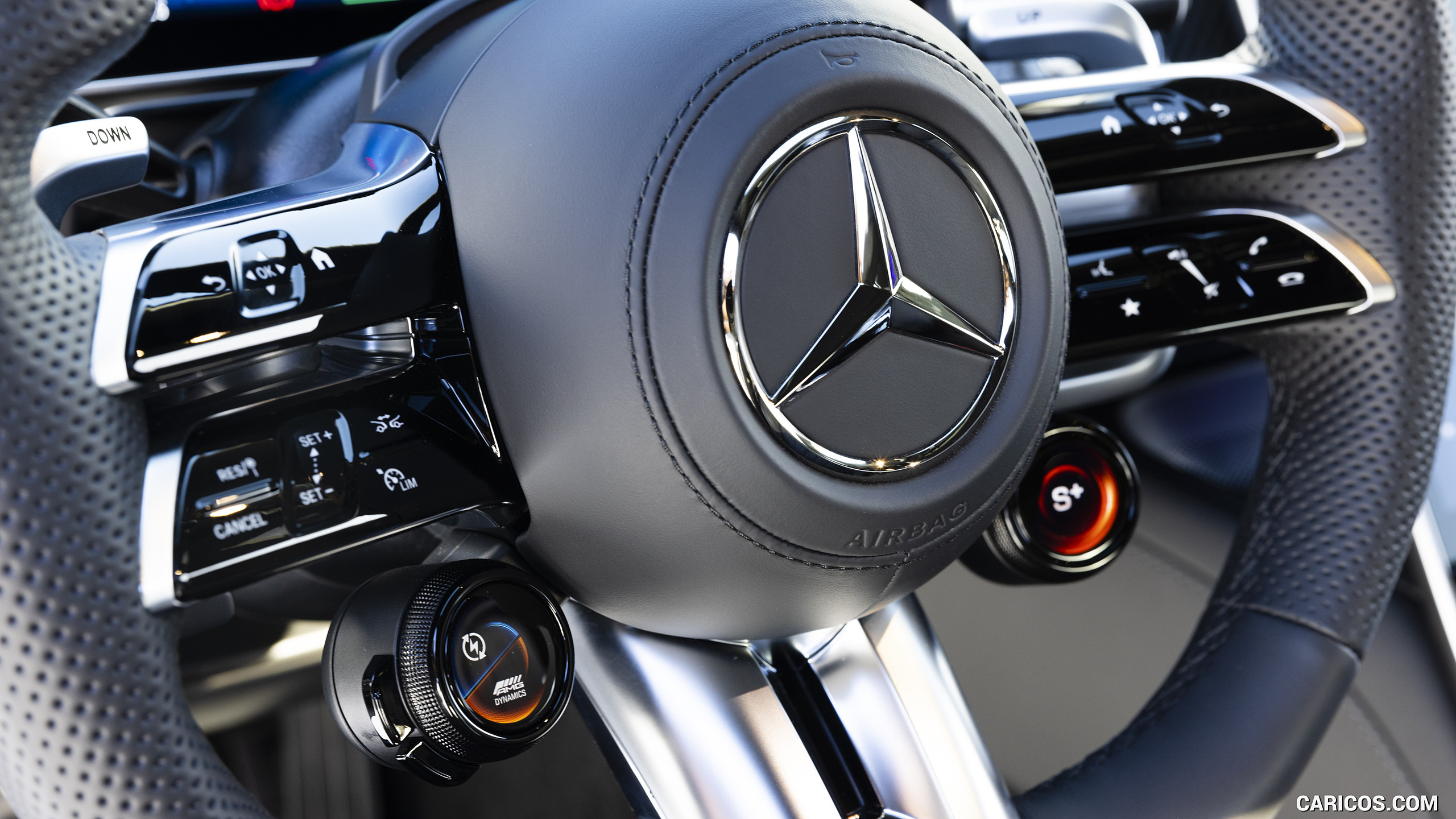 2023 Mercedes-AMG S 63 E PERFORMANCE - Interior, Steering Wheel, #111 of 163