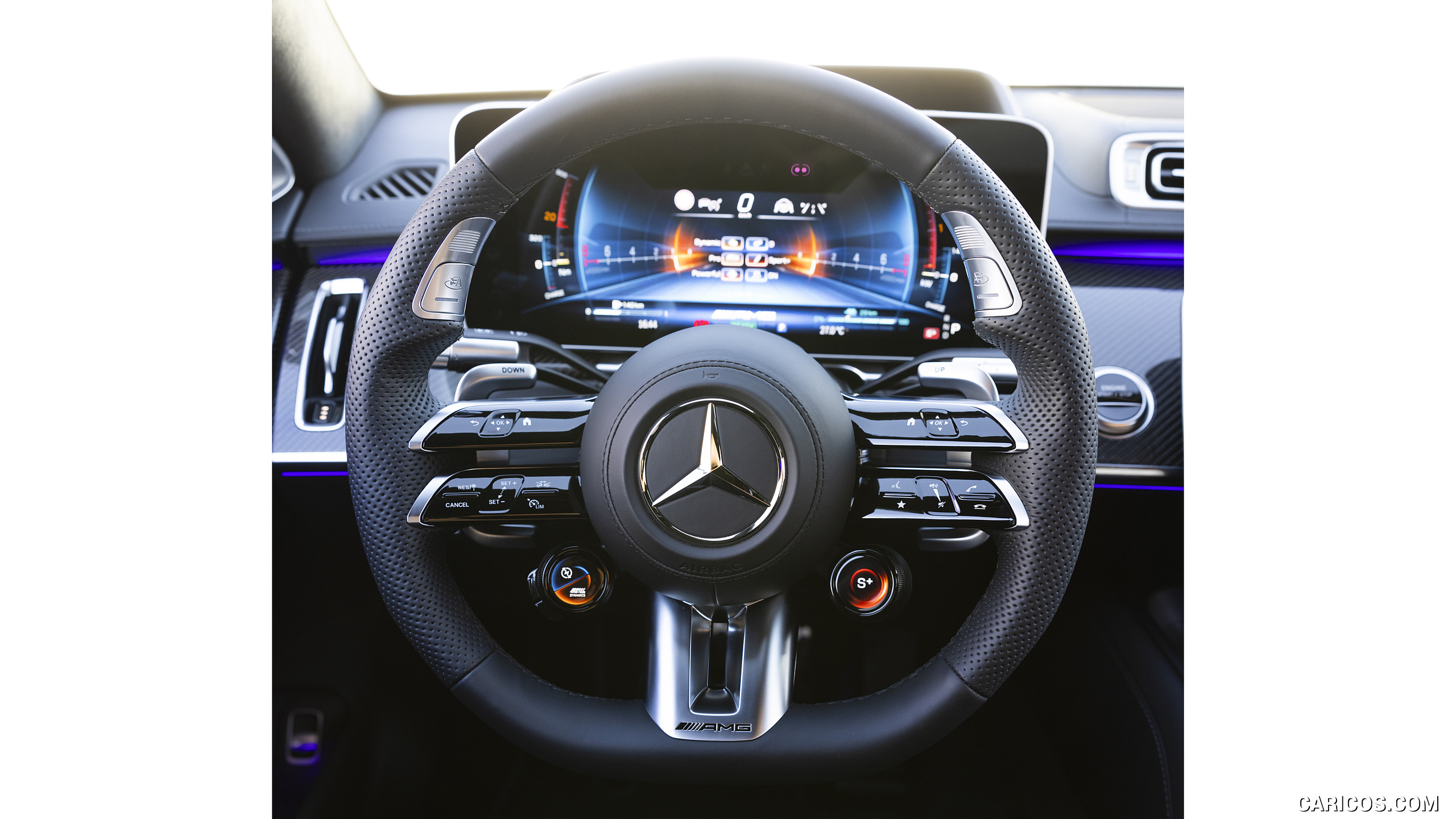 2023 Mercedes-AMG S 63 E PERFORMANCE - Interior, Steering Wheel, #112 of 163