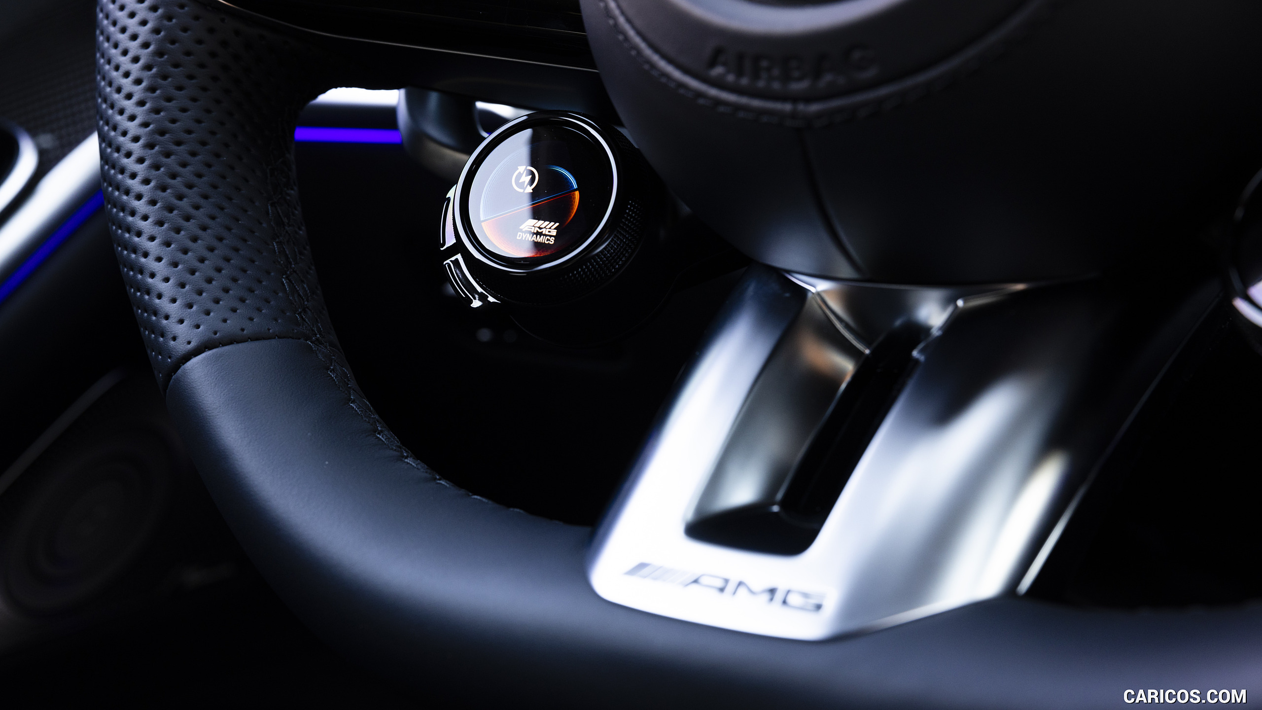 2023 Mercedes-AMG S 63 E PERFORMANCE - Interior, Steering Wheel, #113 of 163