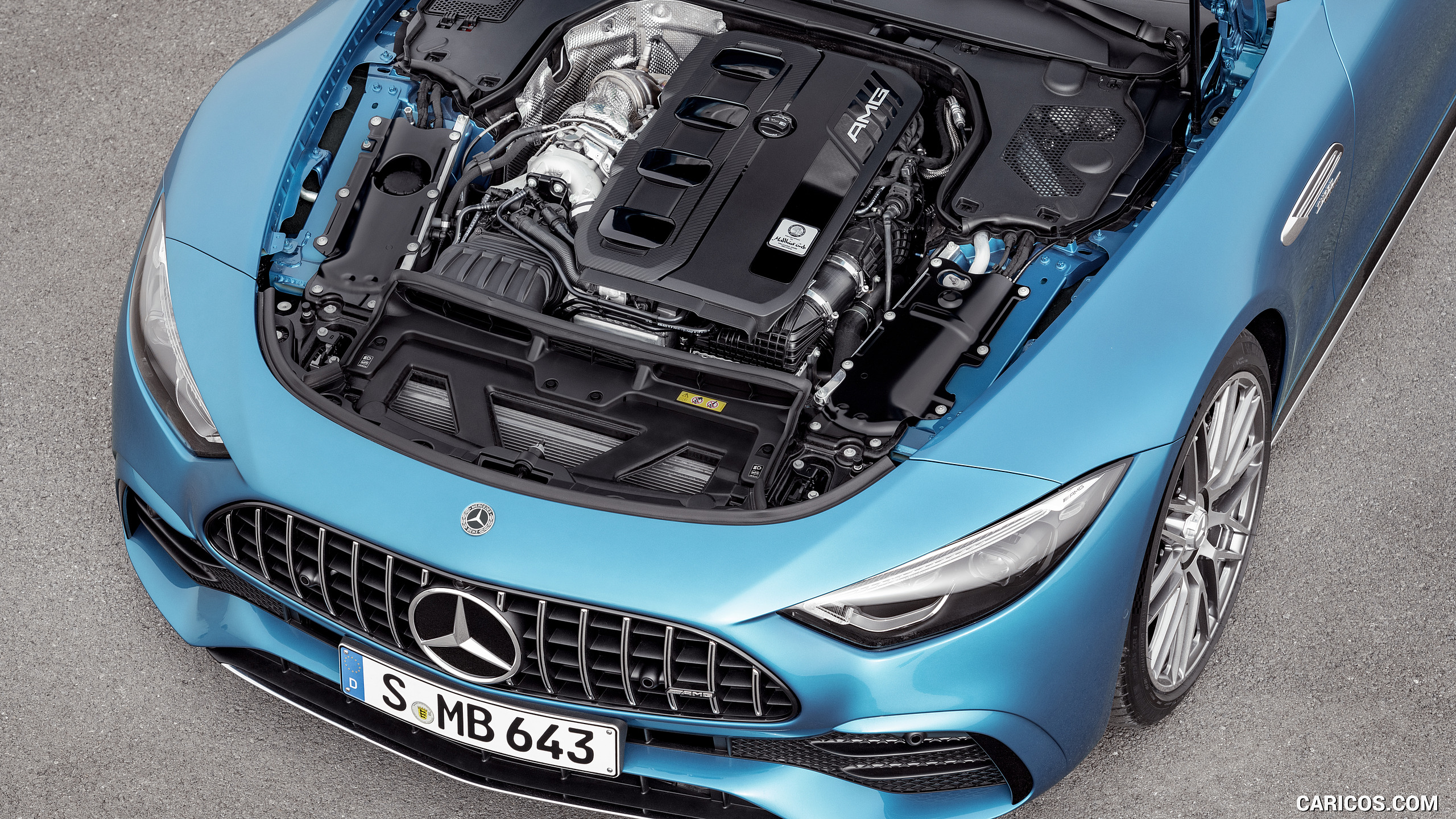 2023 Mercedes-AMG SL 43 (Color: Hyperblue Metallic) - Engine, #33 of 40