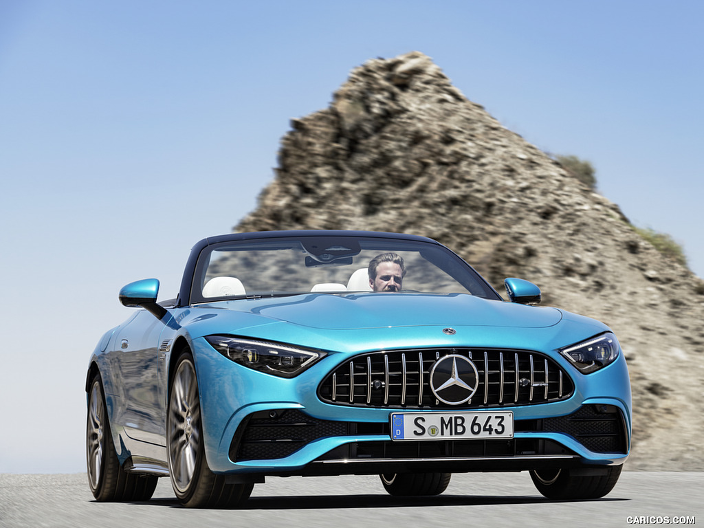 2023 Mercedes-AMG SL 43 (Color: Hyperblue Metallic) - Front