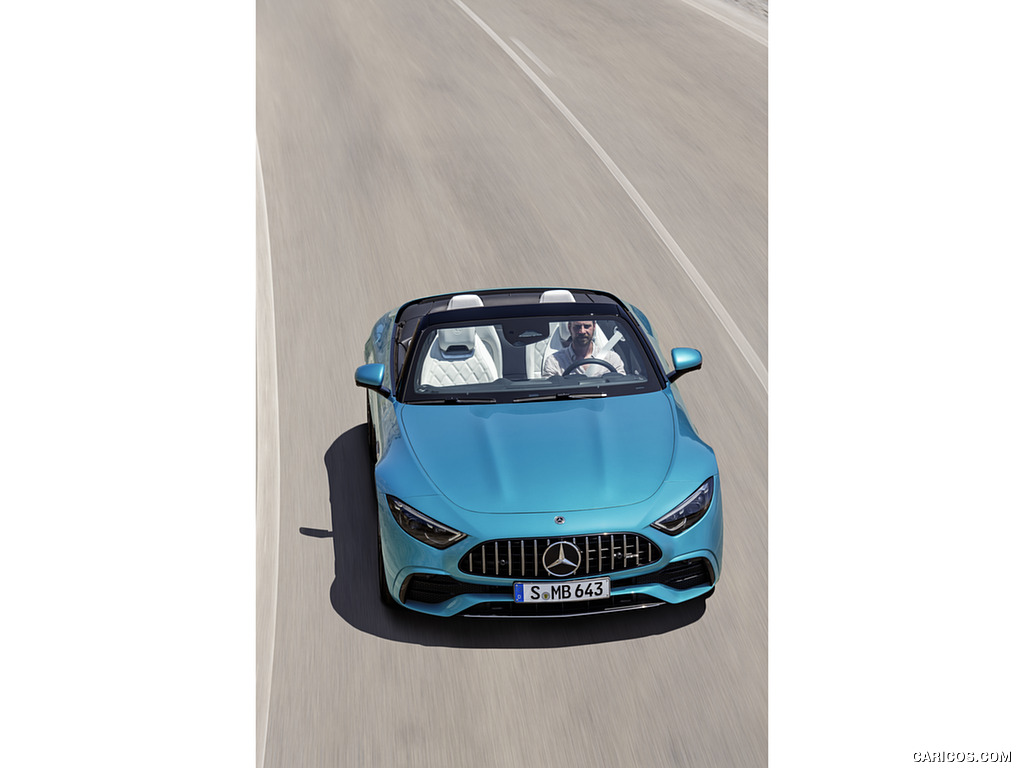 2023 Mercedes-AMG SL 43 (Color: Hyperblue Metallic) - Front